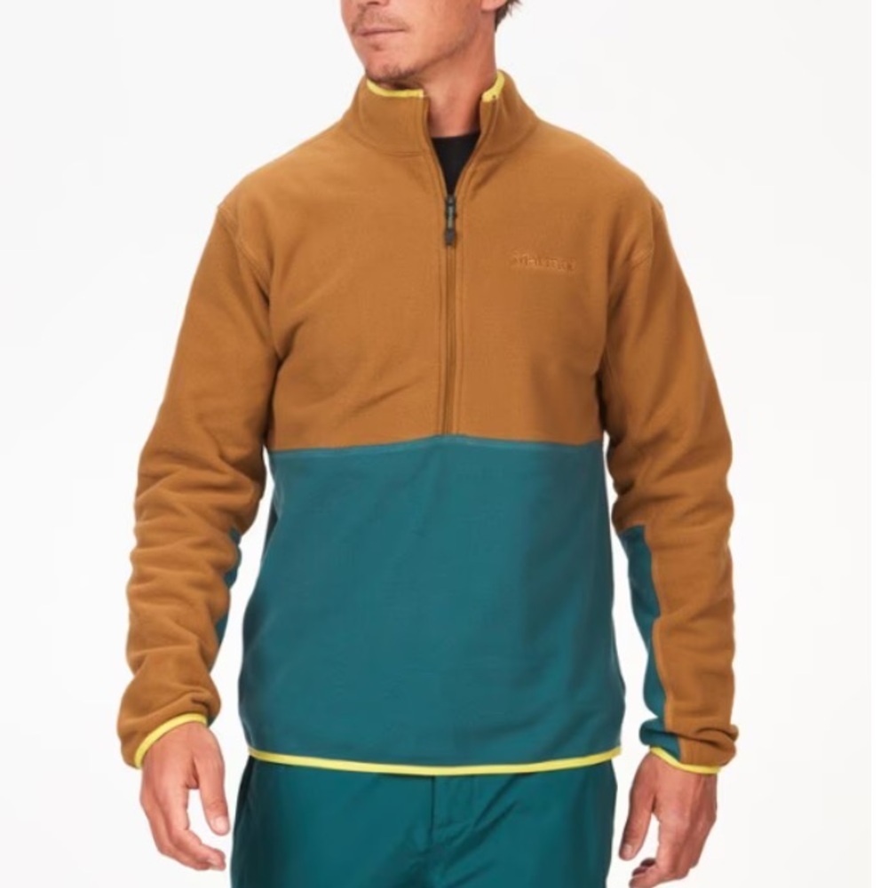Marmot Rocklin Half Zip Pullover Fleece NWT
